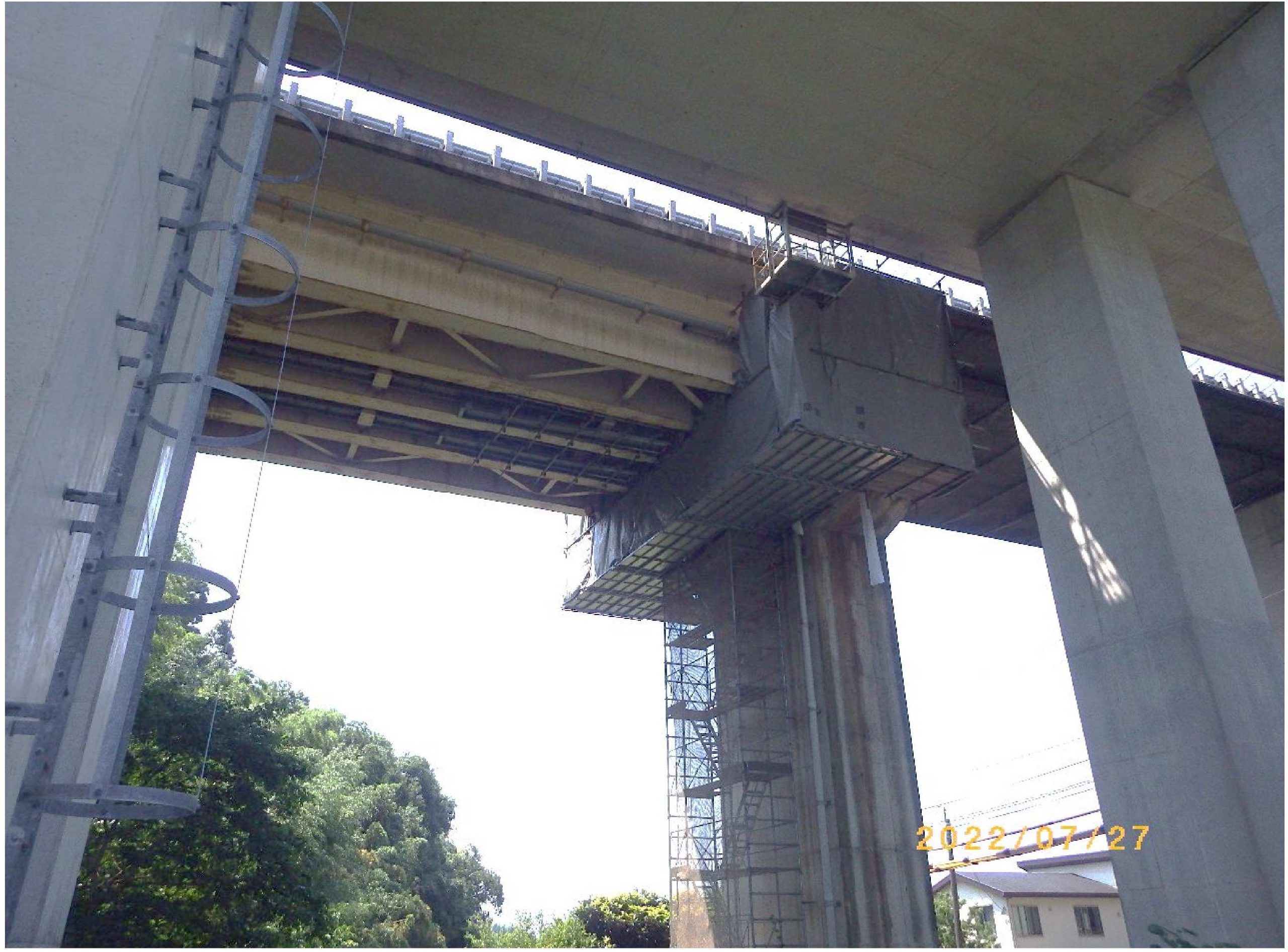 令和4年度九州支社橋梁保全工事　久留米高速道路事務所（立石橋）を受注いたしました。